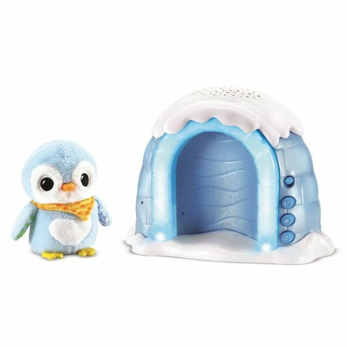 Lumière de nuit Vtech Baby PENGUIN NIGHT Bleu Plastique